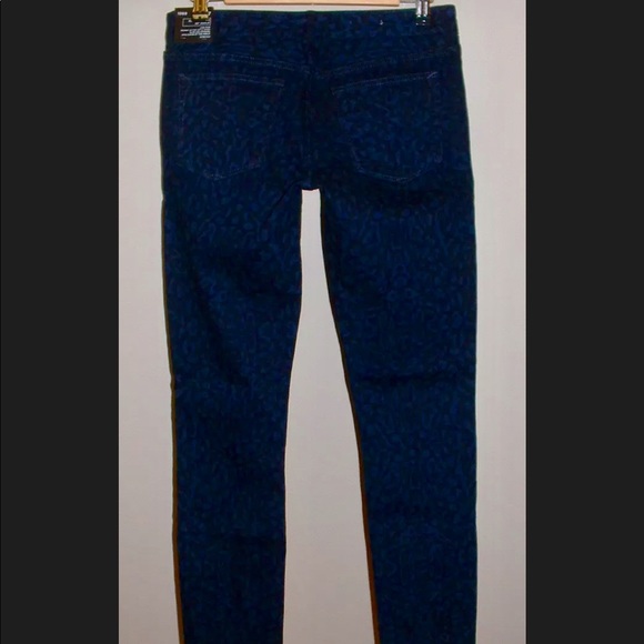 Gap Always Skinny 29 Inch Ankle Jean Cheetah Print - Picture 5 of 8